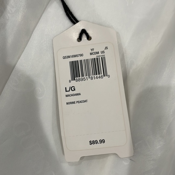 Guess Norine White Peacoat - Picture 3 of 6